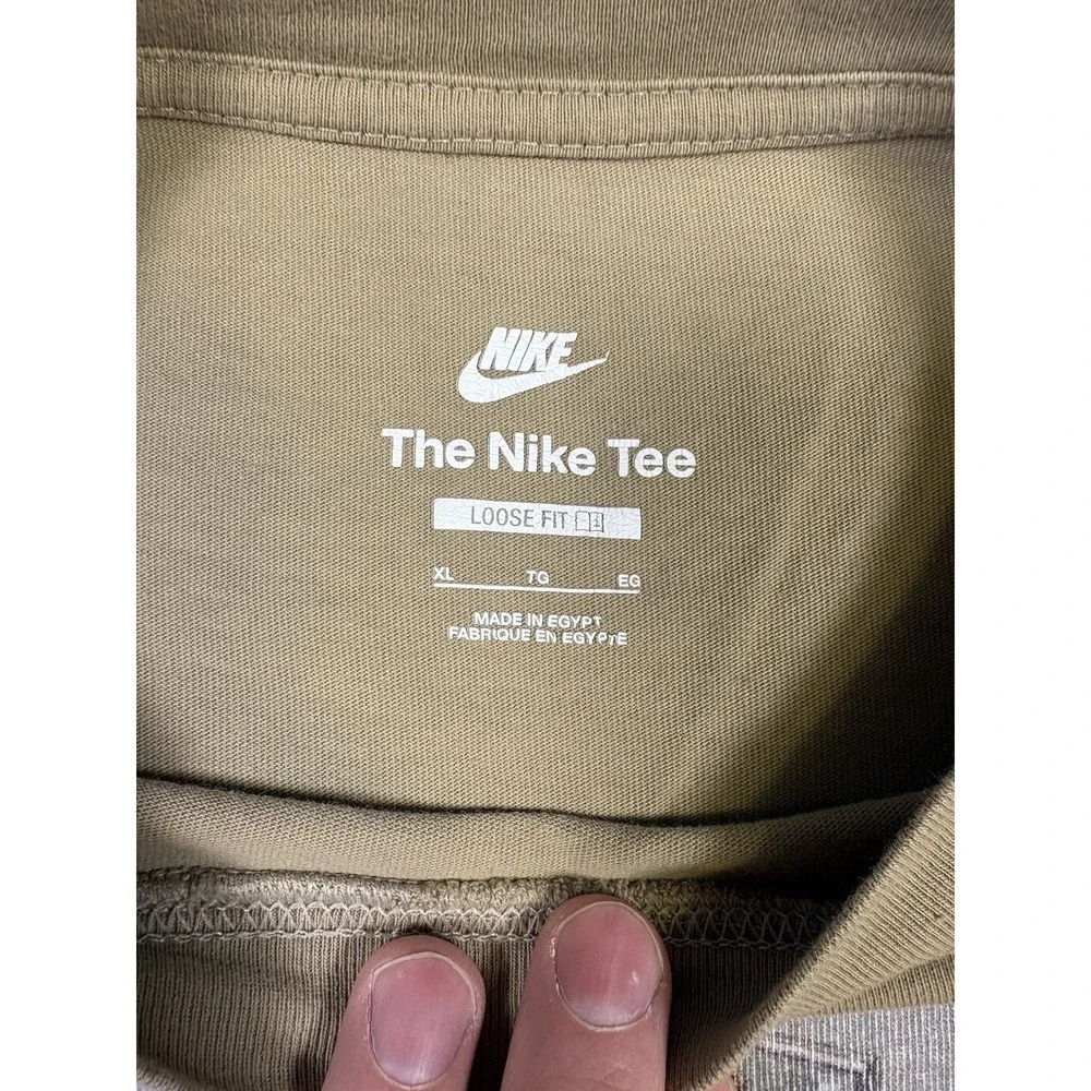 THE NIKE TEE MOVE AT YOUR OWN PACE SNAIL WORKOUT ADULT T-SHIRT XL Loose Fit